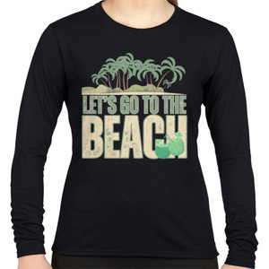 Kaos LETS GO TO THE BEACH Keren