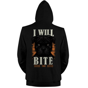 Jaket Hoodie i will bite you