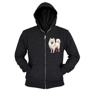 Hoodie Zipper Kaos Gambar Anjing 358