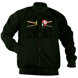 Jaket Bomber Kaos Billiard / Baju Bilyar 159