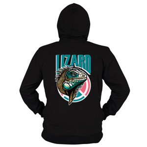 Hoodie Zipper Predator yang Mengintai