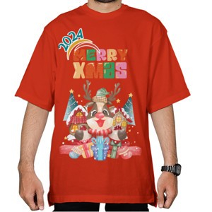 Kaos Oversize Merry Christmas