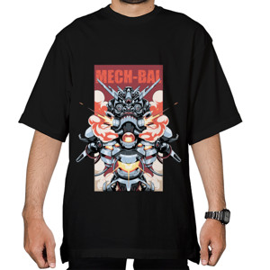 Kaos Oversize Mech-Bal: Spirit of Bali Mecha