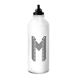 Botol Logo huruf M gamer
