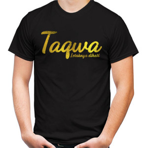 Kaos taqwa letaknya dihati