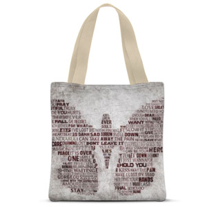 Tas Tote Fullprint  New Love Bag Custom Design