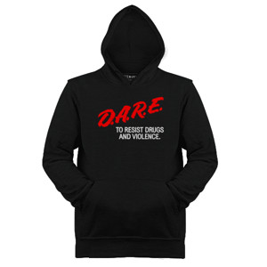 Jaket Hoodie New DARE : Dare To Resist Drugs And Violence