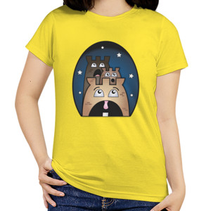 Kaos Distro Baby Face Scared