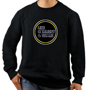 Jaket Sweater Like Comment