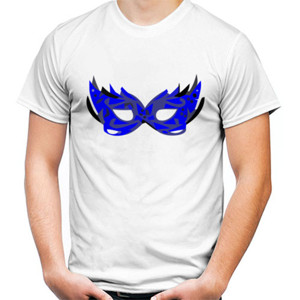 Kaos Distro Blue Mask