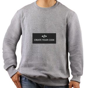 Jaket Sweater Create Your Code 