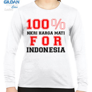 Kaos 100% NKRI HARGA MATI FOR INDONESIA