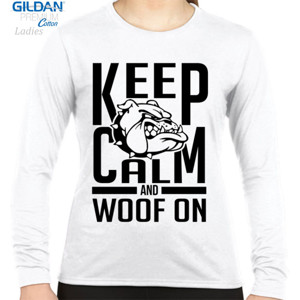 Kaos KEEP CALM AND WOOF ON 2