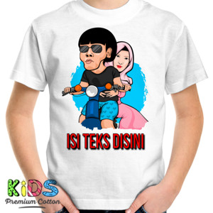 Kaos Kaos Luuc Dengan Custom Teks