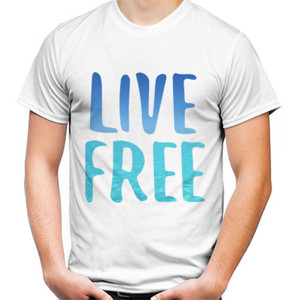 Kaos Live Free T-shirt