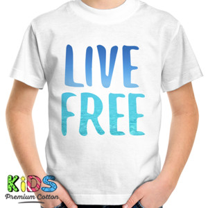 Kaos Live Free T-shirt