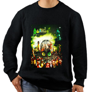Jaket Sweater Black T-shirt band Aarni Tochtoch