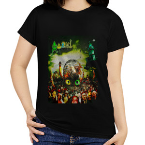 Kaos Black T-shirt band Aarni Tochtoch