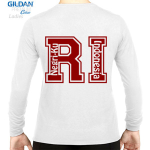 Kaos Baju Motif Tulisan RI (Republik Indonesia)