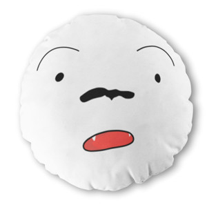 Bantal Bulat Bantal Shiro crayon shinchan