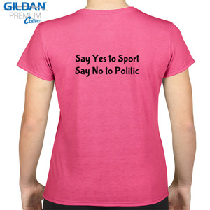 Kaos Say Yes to Sport, Say No to Politic lifestyle hobi