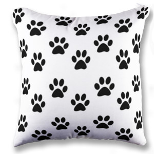 Bantal Jejak Kaki Kucing Paw Print - Customic47
