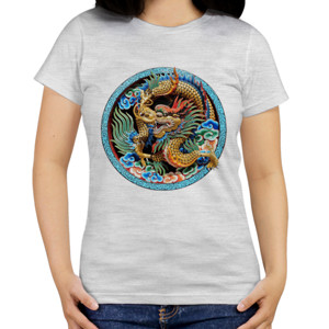 Kaos Chinese Dragon