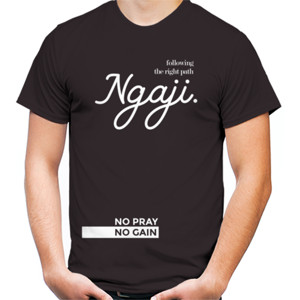 Kaos Ngaji - One Sided (White Logo)