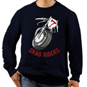 Jaket Sweater Drag Riders