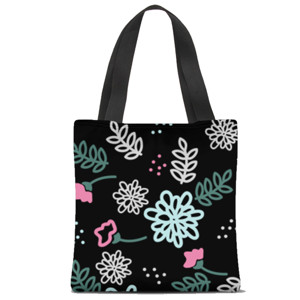 Tas Tote Fullprint floral 03