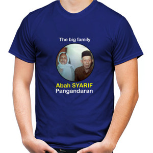 Kaos abah syarif pangandaran