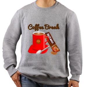 Jaket Sweater Coffee Break