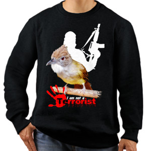 Jaket Sweater Burung Cucak Jenggot