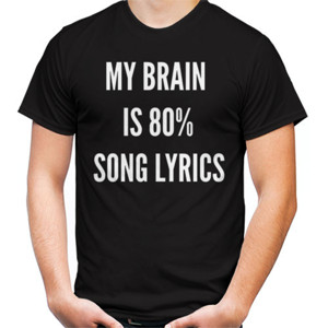 Kaos My brain is 80 percent song lyrics