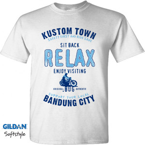 Kaos BudakMotor | Kustom Town - Bandung City