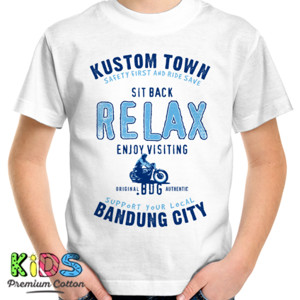 Kaos BudakMotor | Kustom Town - Bandung City