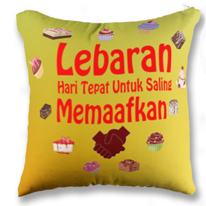 Bantal Lebaran dan Jabat Tangan