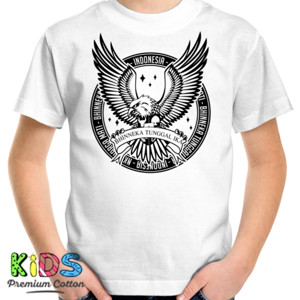 Kaos INDONESIA GARUDA 2 hitam