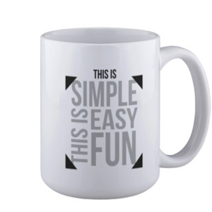 Mug This is Simple Easy Fun