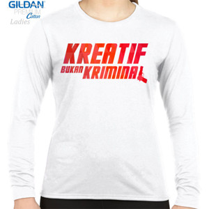 Kaos kreatif bukan kriminal merah