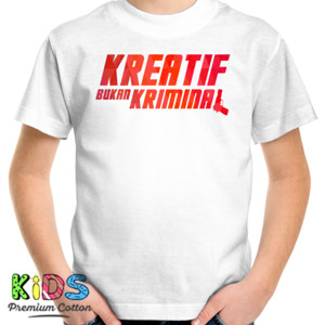 Kaos kreatif bukan kriminal merah