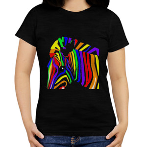 Kaos Kaos the colourful rainbow zebra
