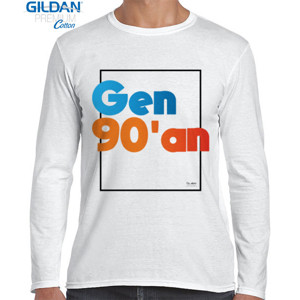 Kaos Kaos Wanita Gen 90 Cutton-Slub by Co_mbro