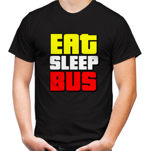 Kaos Kaos Bismania Eat Sleep Bus