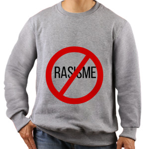 Jaket Sweater Stop Rasis