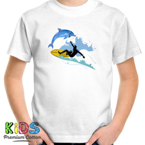 Kaos Distro Summer Days dolphin