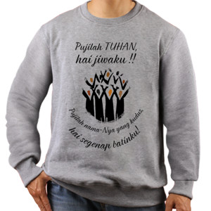 Jaket Sweater Mazmur 103:1