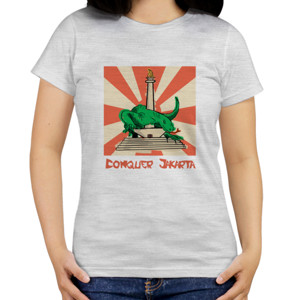 Kaos Conquer Jakarta - Komodozilla Series