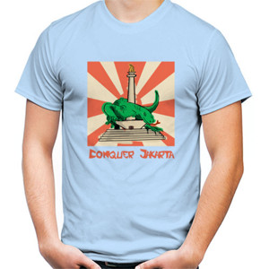 Kaos Conquer Jakarta - Komodozilla Series