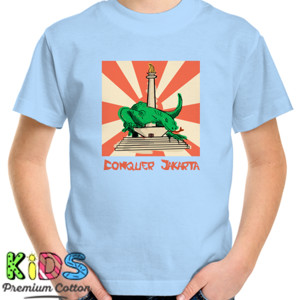 Kaos Conquer Jakarta - Komodozilla Series
